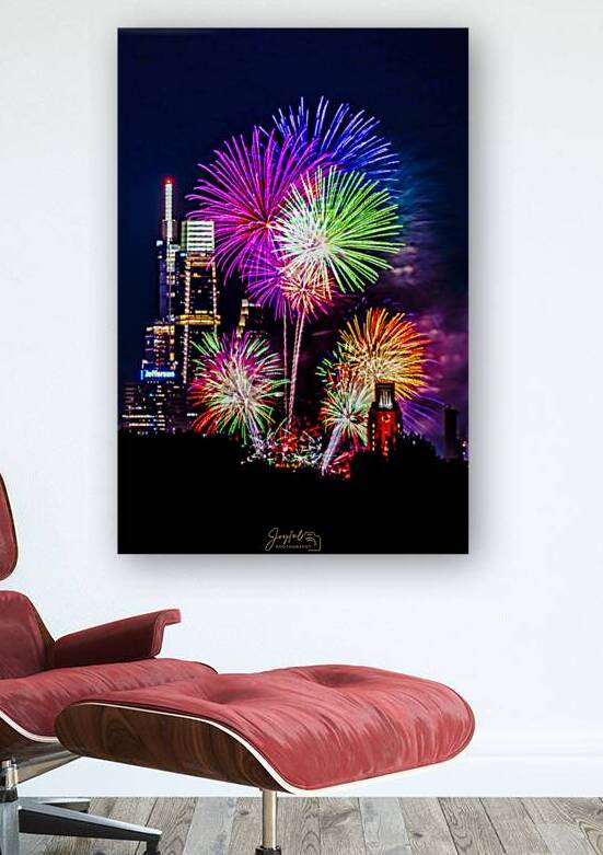 4th of July Philadelphia Multi Color Vertical 3x2 by Joyful Photography