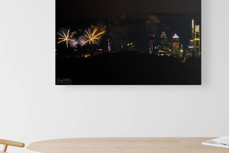 4th of July Philadelphia Blue and Gold 3x2  by Joyful Photography