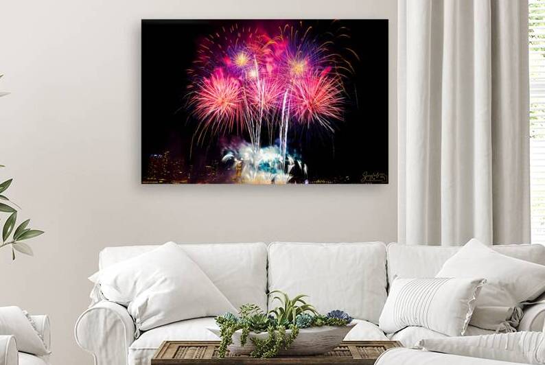 NYE 2023 Philadelphia Blue and Pink 3x2  by Joyful Photography