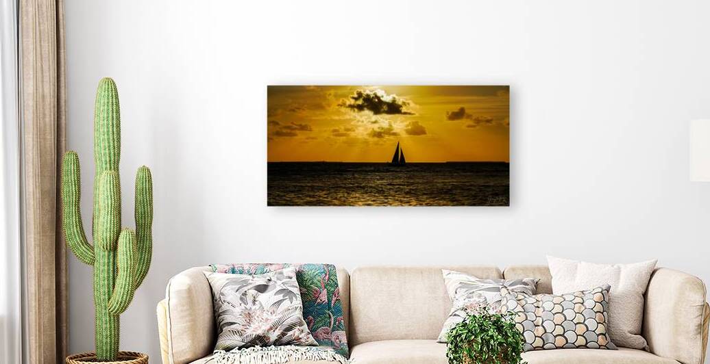 Key West Sunset Cruise Light Beams 2x1 by Joyful Photography