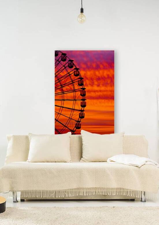 Ocean City Beyond Wonderland Sunset Vertical by Joyful Photography