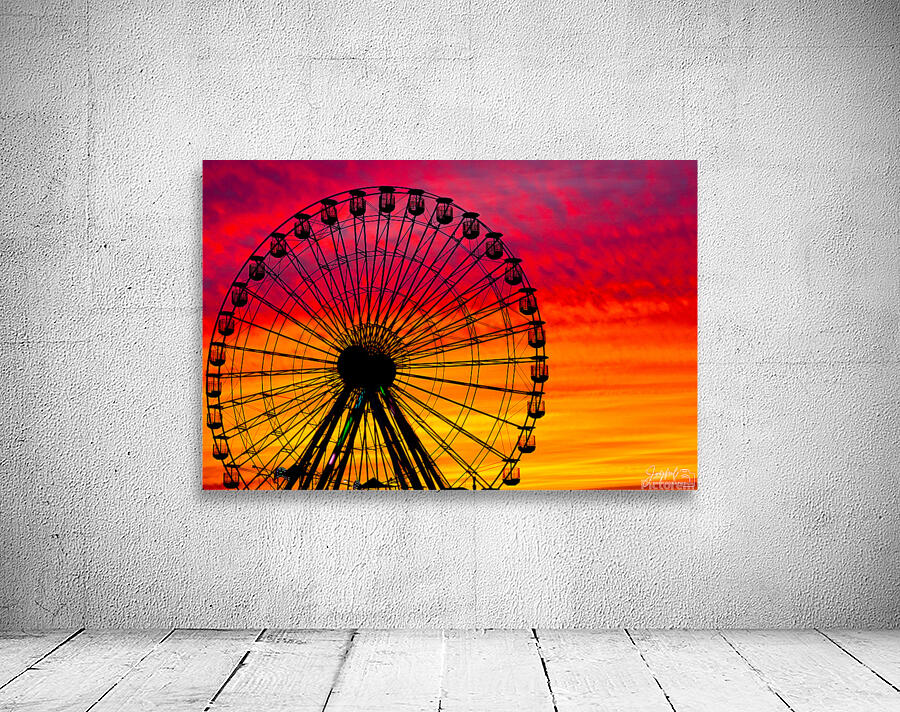 Ocean City Beyond Wonderland Color Explosion Wall Preview