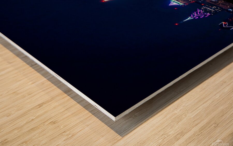 4th of July Philadelphia Multi Color 3x2 Wood print