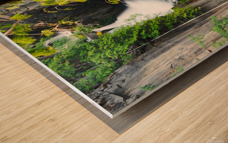 Toketee Falls Oregon Wood print