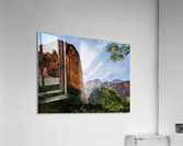 Zion Catching Rays Acrylic Print