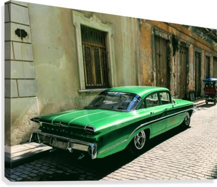 Cuba Past and Present Canvas Print