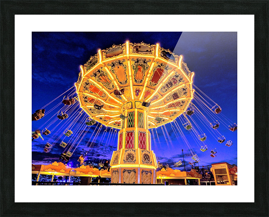 Carnival III Picture Frame print