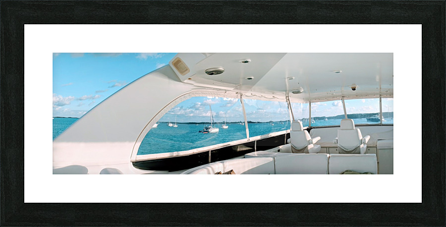 Bobbing in the Bahamas Picture Frame print