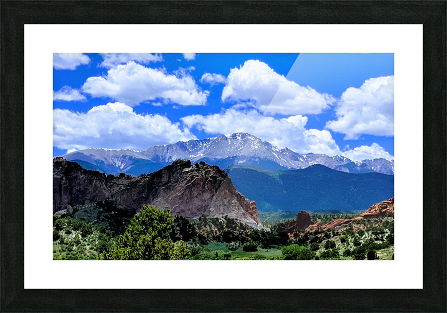 Blended Horizon Picture Frame print