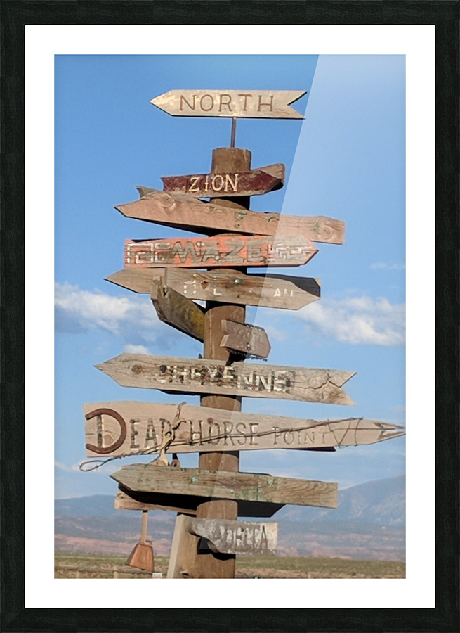 Crossroads at Moab Picture Frame print