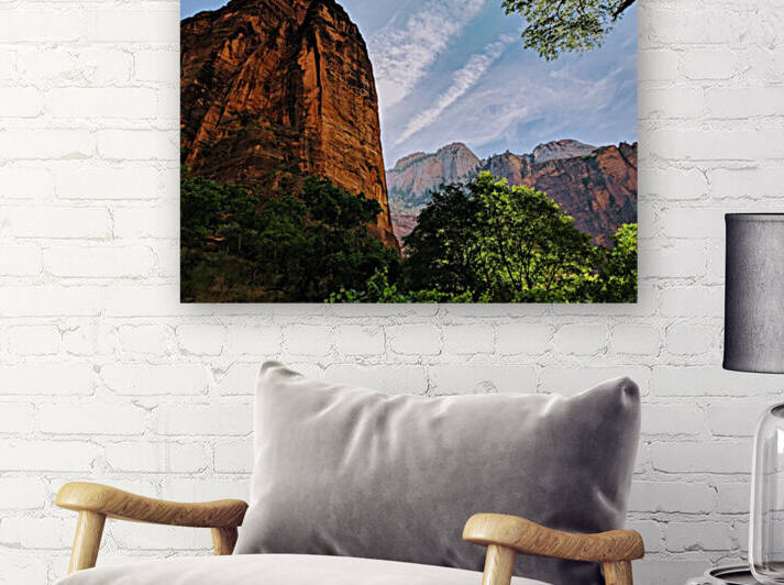 Zion Catching Rays Reproduction