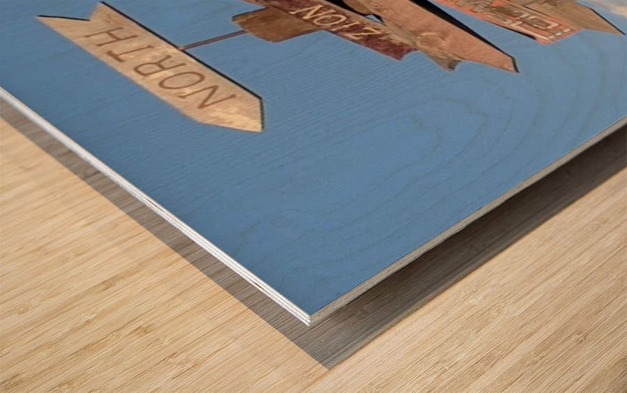 Crossroads at Moab Wood print