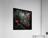 a stunning dark fantasy painting featuring a vibr Acrylic Print