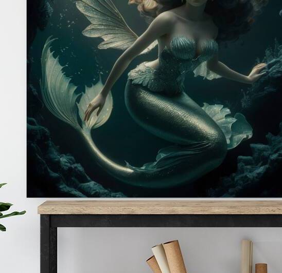 Enchanting Depths: A Mermaids Tale by my click