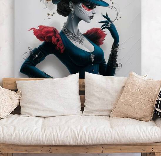 Steampunk Mystique: The Fox and the Silhouette by my click