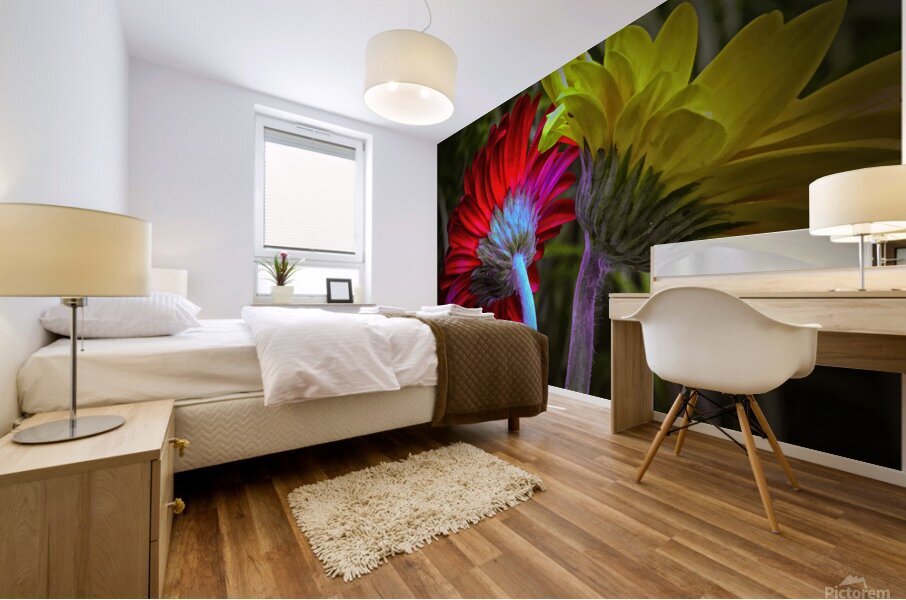 Breaking Up Mural print