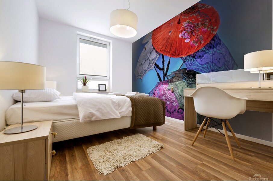 Let It Rain Mural print