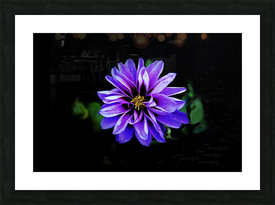 With Open Arms Picture Frame print