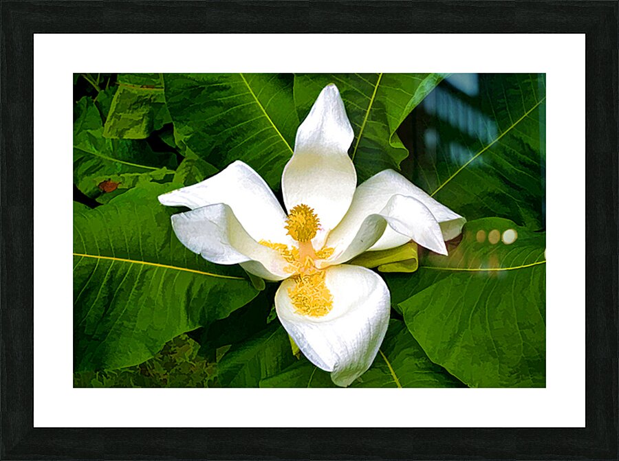 With Open Arms Picture Frame print