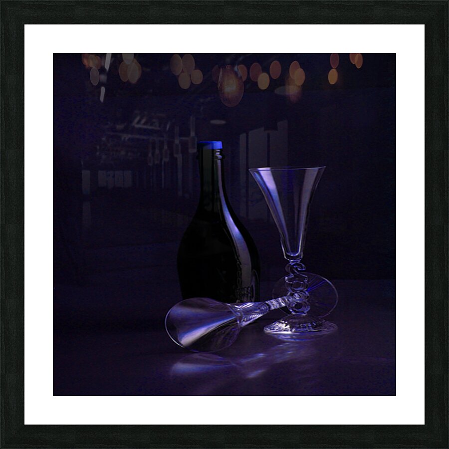 Let The Evening Begin Picture Frame print