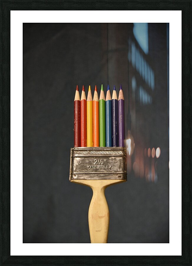Pick A Color Picture Frame print