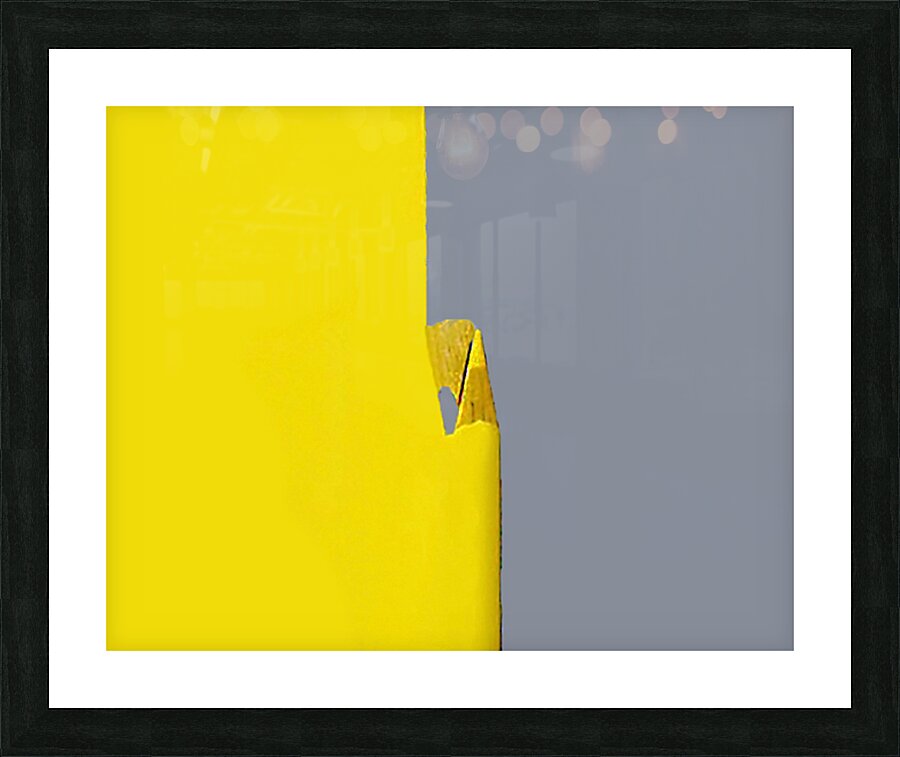 The Point Is Picture Frame print