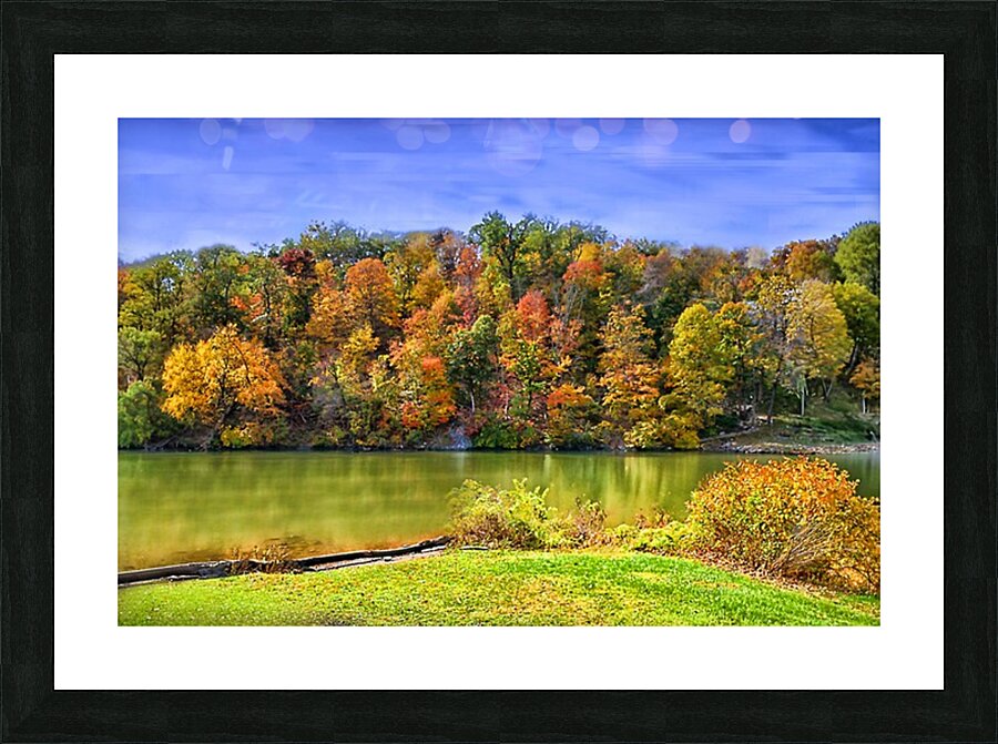 A Beautiful View Picture Frame print