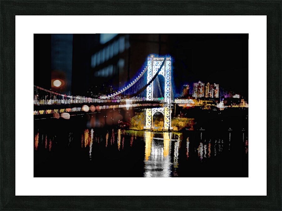 GW BRIDGE Picture Frame print
