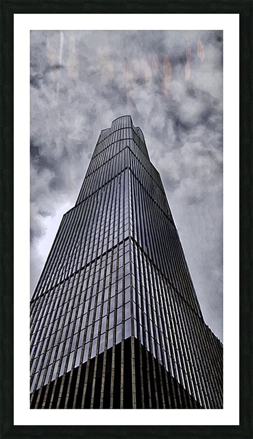 Way Up There Picture Frame print