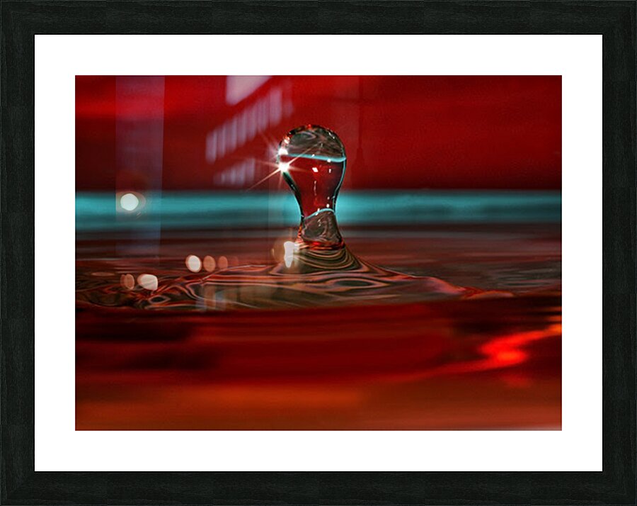 Shining Star Picture Frame print