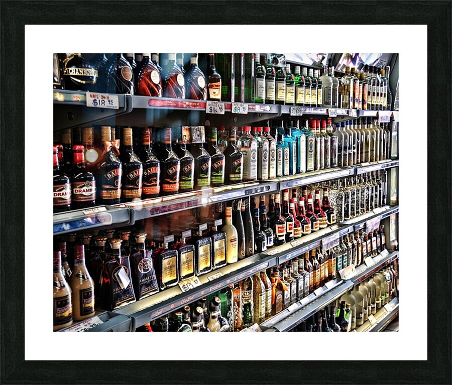 99 Bottles Picture Frame print