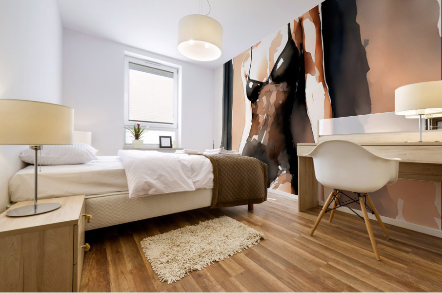 Aquarelle Fozzi 015 Mural print