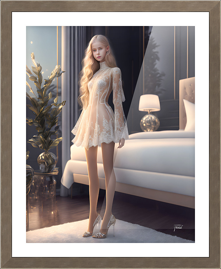 New York Show Dancer | GFA 009 Picture Frame print