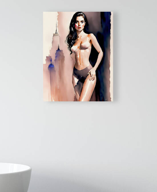 Aquarelle Fozzi 007 Reproduction