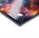 Glowing nebula of vibrant gas and celestial dust  Acrylic print