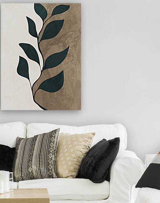 BOTANICAL FLORAL ABSTRACT ART 52 by Online Arts