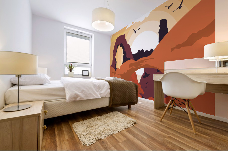 Arches National Park Mural print