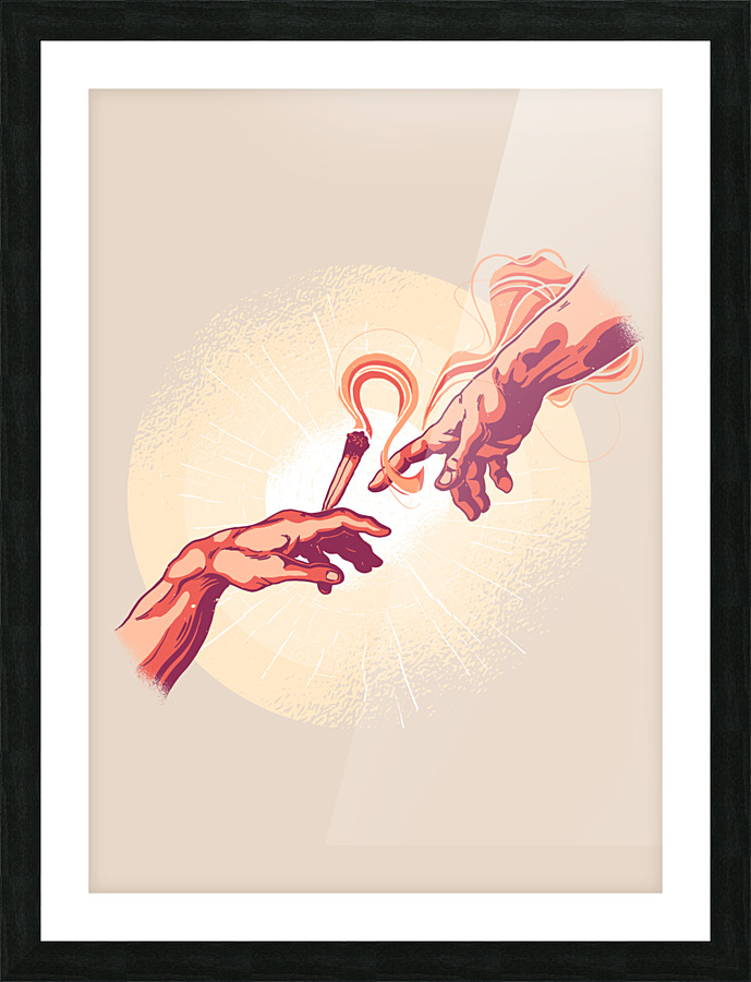 Joint creation Picture Frame print