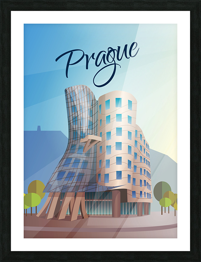 Prague Picture Frame print