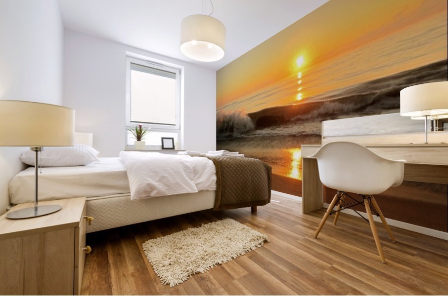 Ocean Rising Mural print