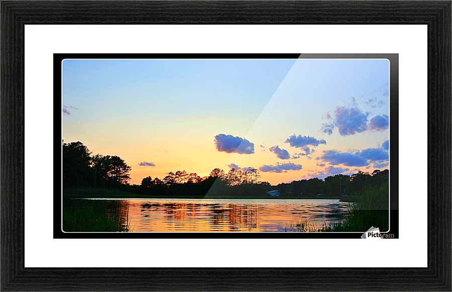 Calm Beauty Picture Frame print