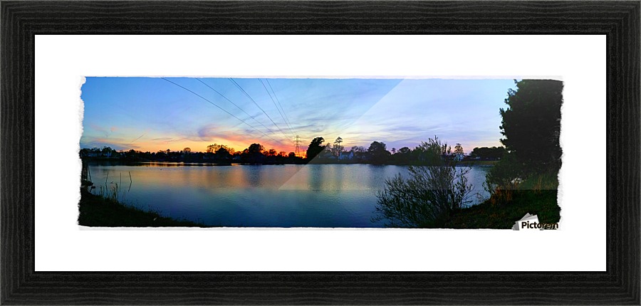 Colorful Reflections Picture Frame print