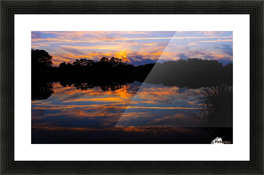 Mirrored Reflections Picture Frame print