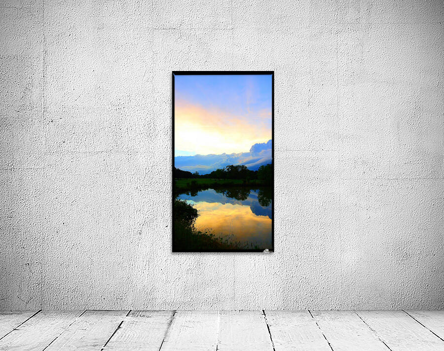 Cloudy Reflections  Wall Preview