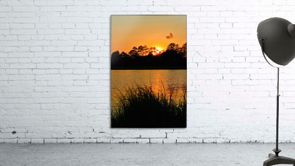 Golden Sky Reflection Wall Preview