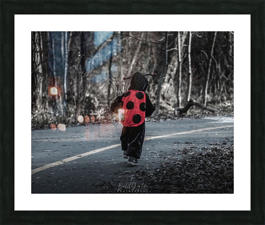 Ladybug Picture Frame print