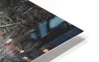 waterfall and rocks HD Metal print