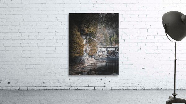waterfall and rocks Wall Preview