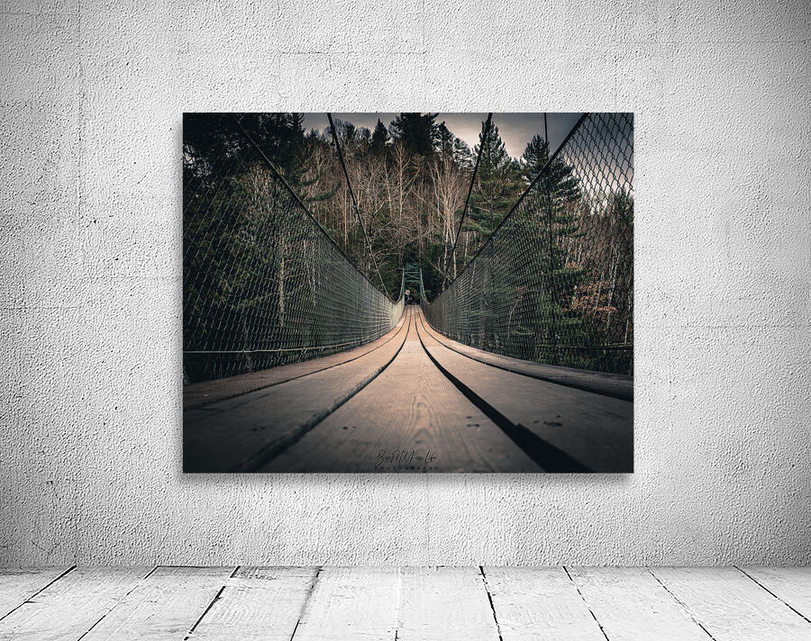 Passerelle camera en bas Wall Preview