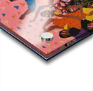 A vibrant joyful image of a group of people dancing and celebrating together Acrylic print